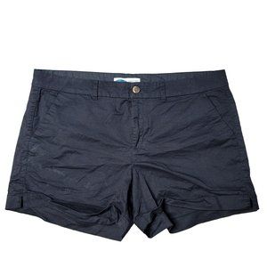 old navy black everyday short soft comfortable vacation summer size 18